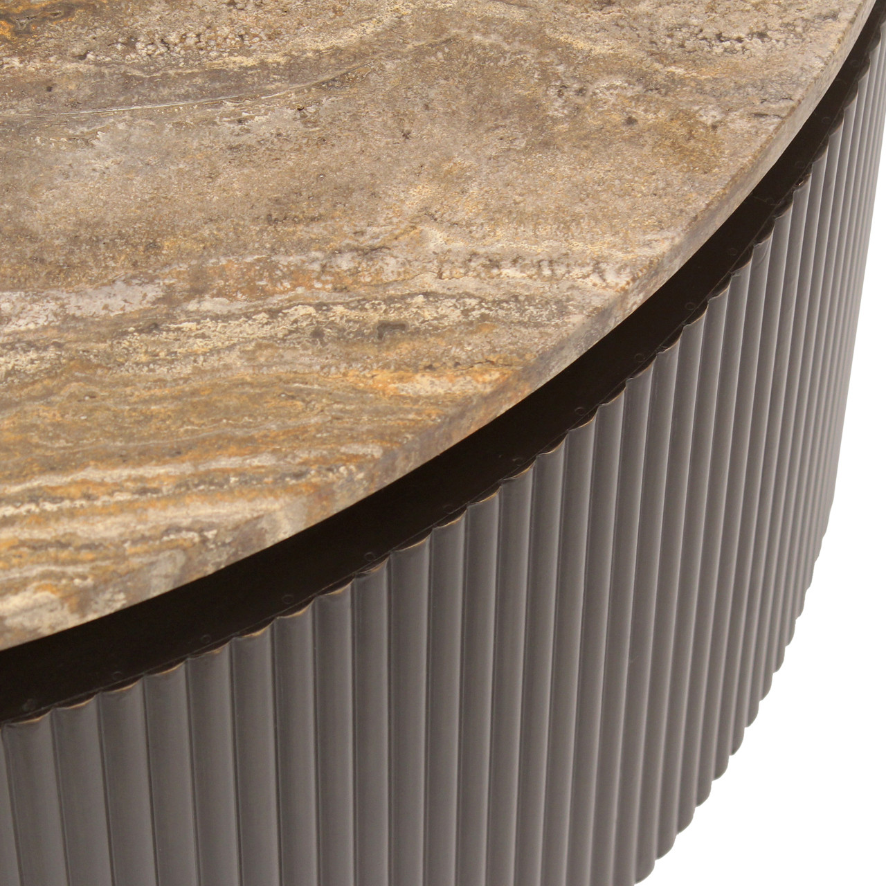 Coffee table Russo brown 90Ø - obrazek 3