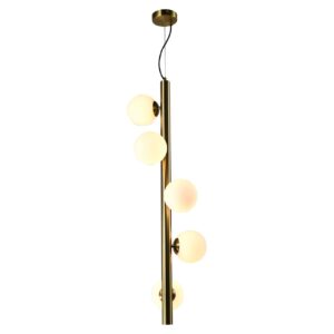 Chandelier Elorie brass antique