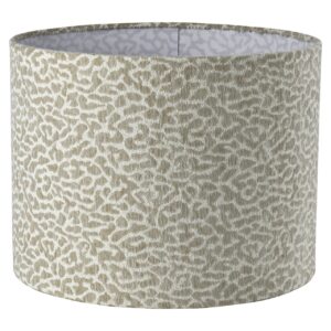 Lampshade Zena beige leopard 50Ø