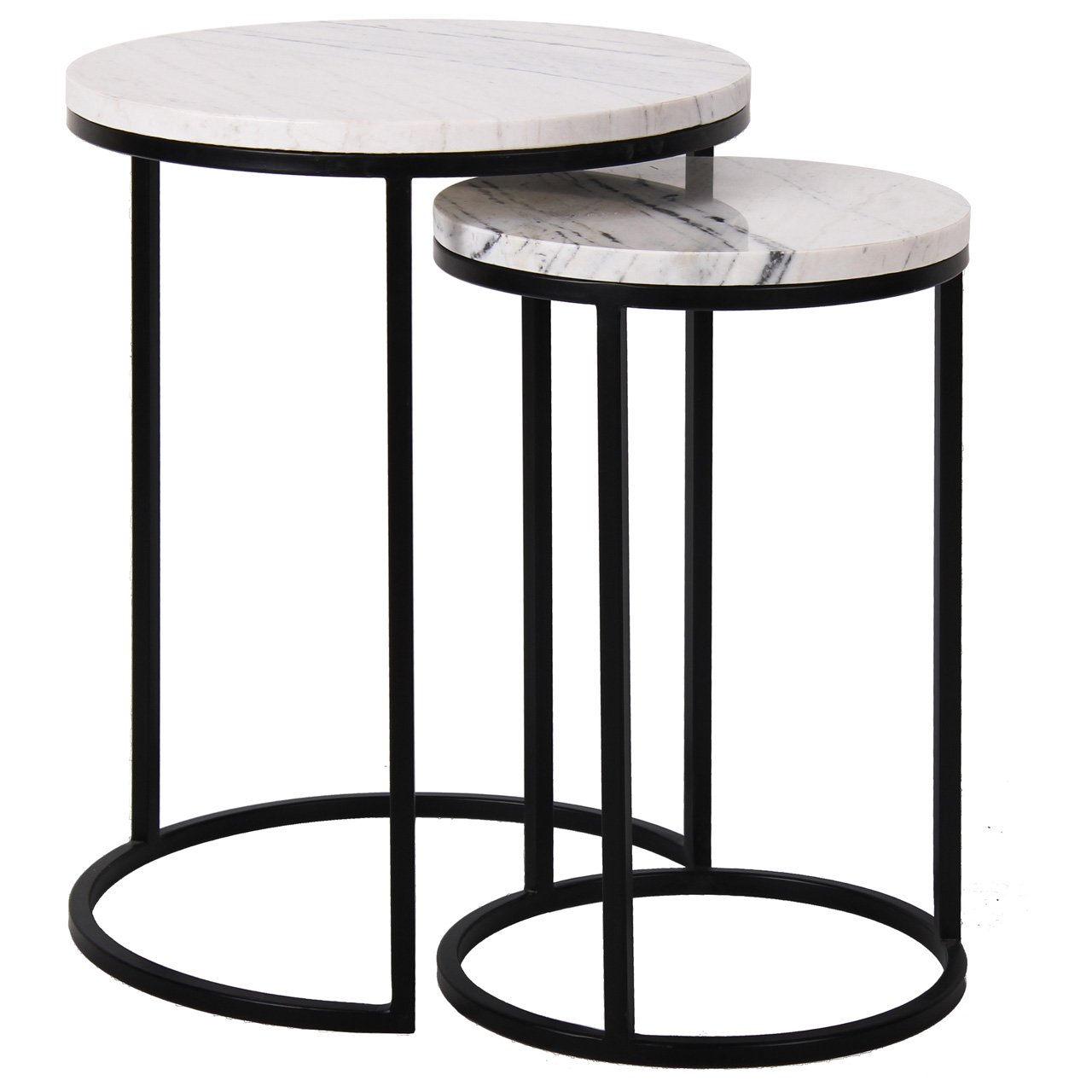 End table Lexington set of 2 (White)