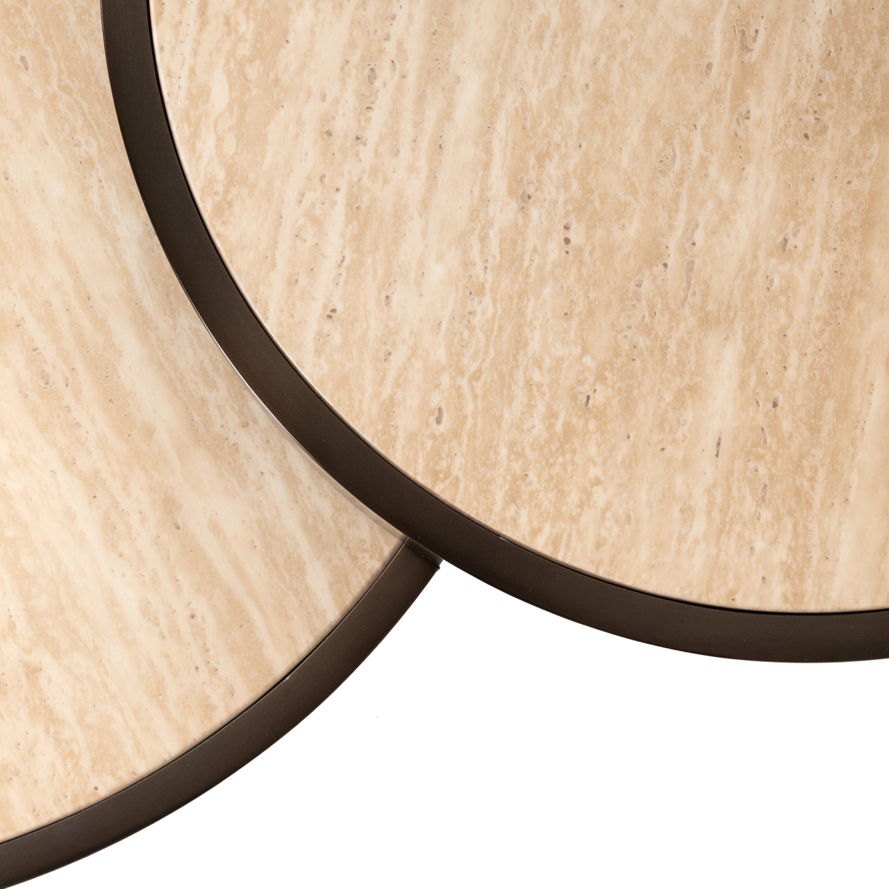 Coffee table Ronson set of 2 (Beige) - obrazek 6