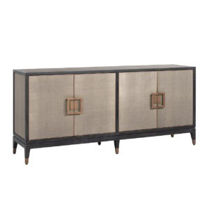 Sideboard Bloomville 4-doors (Gold)