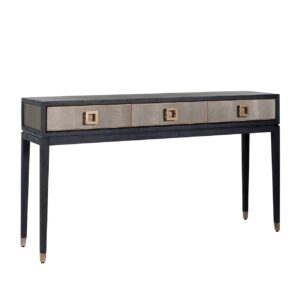 Console Bloomville 3-drawers (Gold)