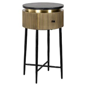 End table Ironville (Gold)