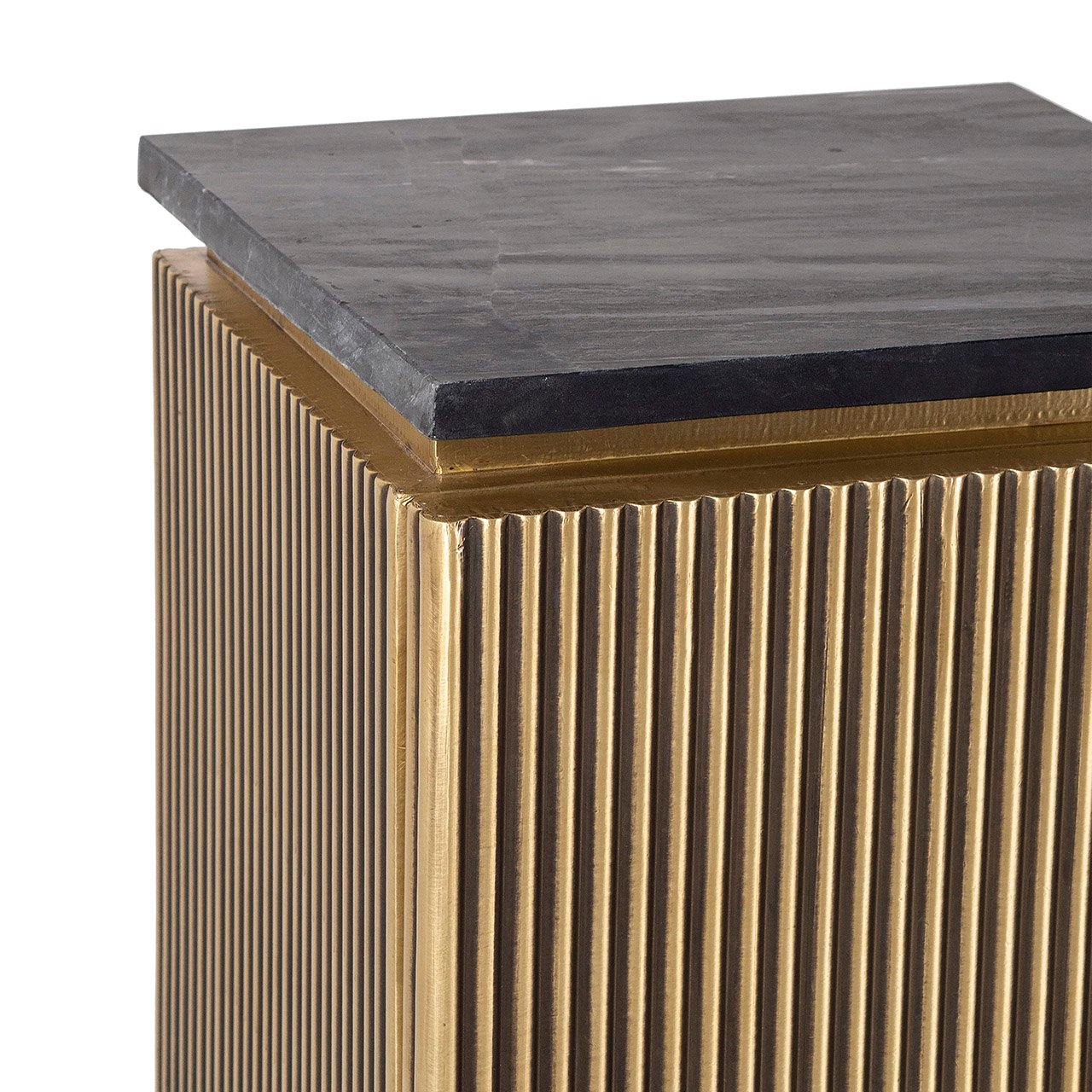 Column Ironville 1-door (Black/gold) - obrazek 4