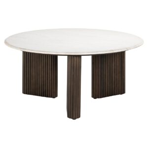 Coffee table Mayfield 90Ø (White)
