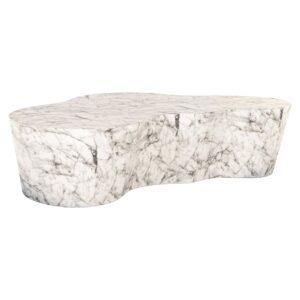 Coffee table Rockyard indoor/outdoor (White)