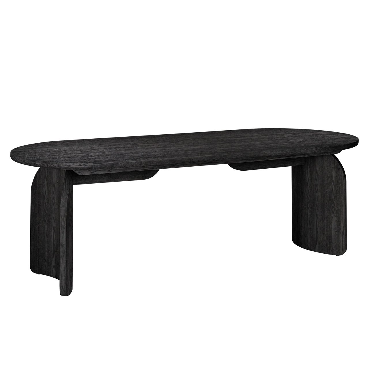 Dining table Fairmont black 235 (Dark coffee)