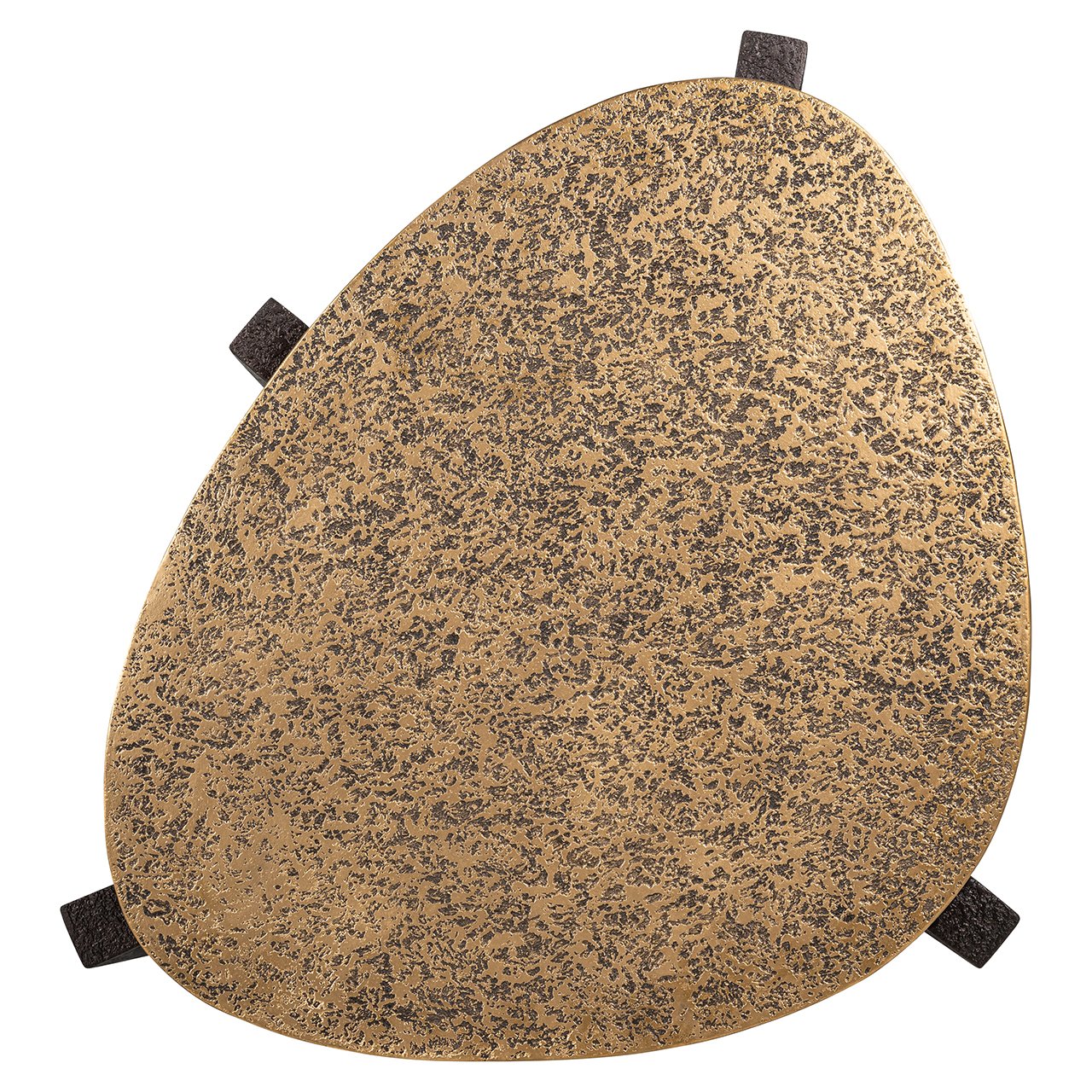 Coffee table Marquee set of 2 (Black/gold) - obrazek 3