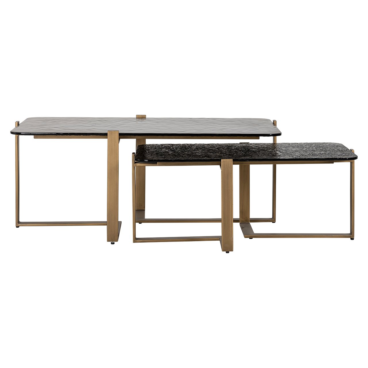 Coffee table Sterling set of 2 (Brown) - obrazek 2