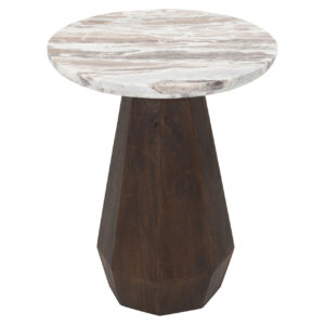 End table Oberoy 45Ø (Brown)