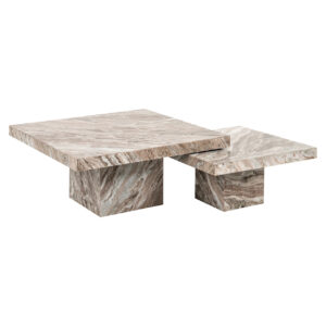 Coffee table Rashford set of 2 (Stone)