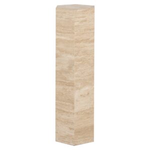 Column Vespin natural beige travertine (Beige)