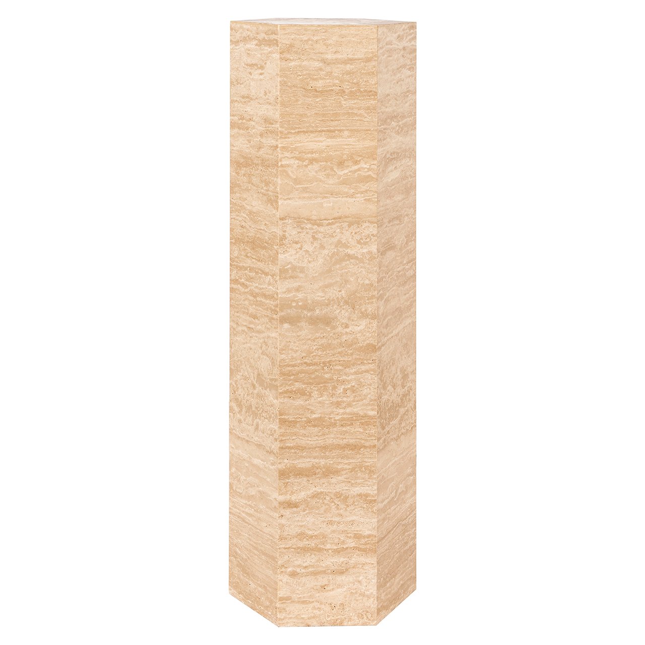 Column Vespin natural beige travertine (Beige) - obrazek 2