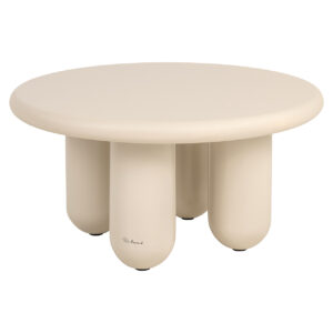 Coffee table Calma 80Ø (Beige)