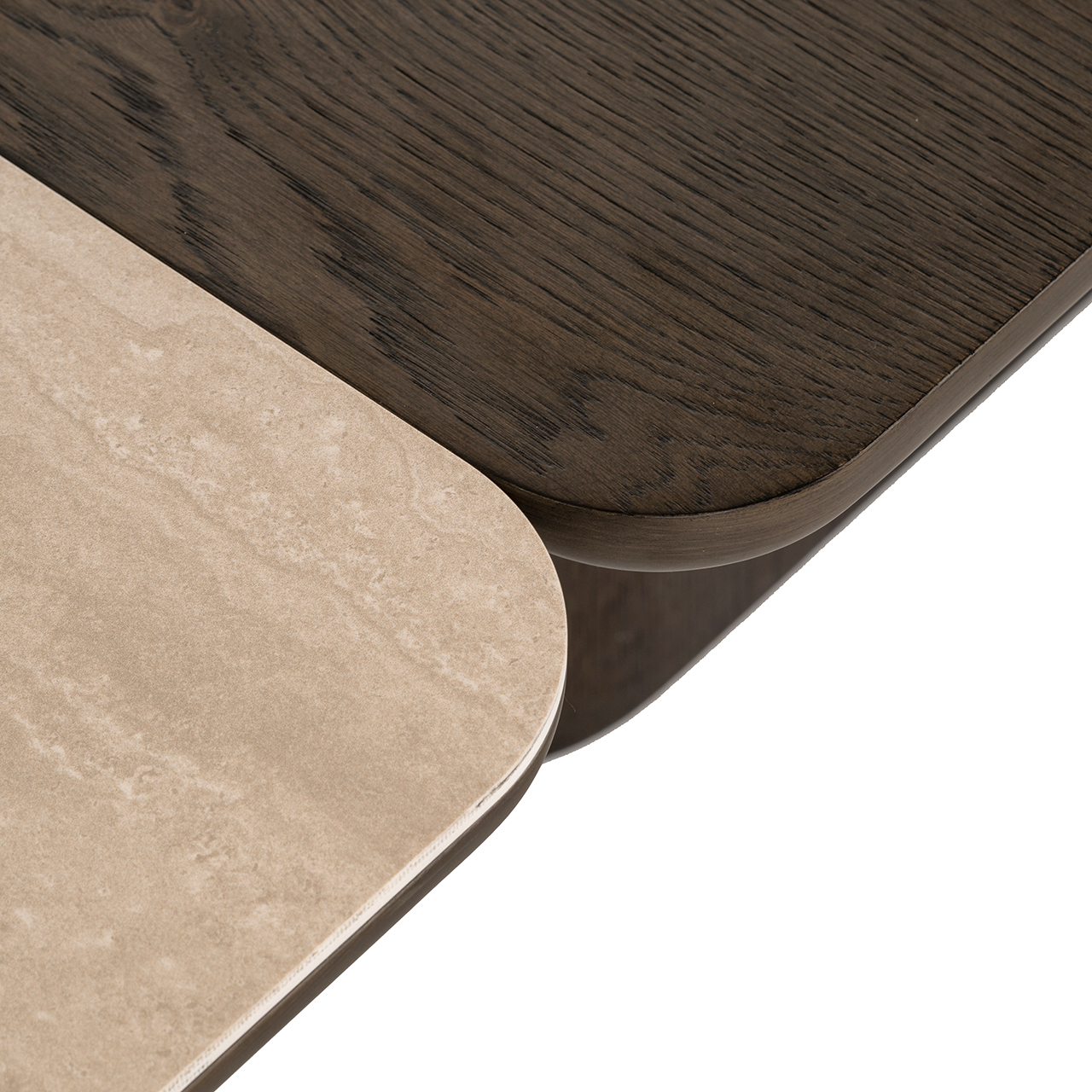 Coffee table Nando set of 2 (Brown) - obrazek 6