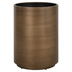 Planter Dira 45Ø (Brushed Gold)