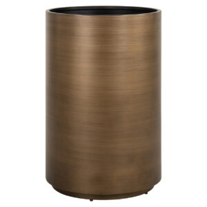 Planter Dira 50Ø (Brushed Gold)