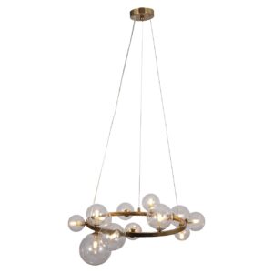 Chandelier Yosie brushed gold (Brushed Gold)
