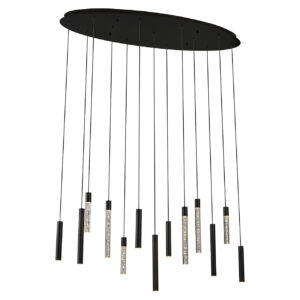 Chandelier Oxley 13 lamps (Bronze)