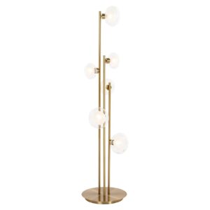 Floor lamp Luva brass (Brushed Gold)