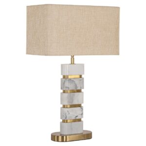 Table lamp Lenore incl. lampshade (Gold)