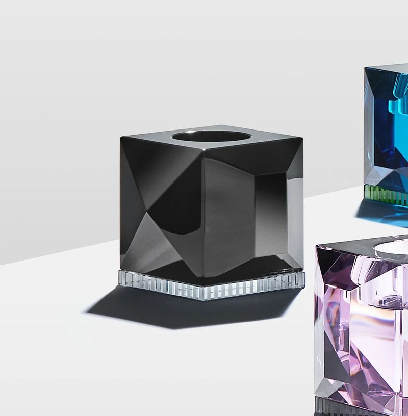 OPHELIA Black - świecznik