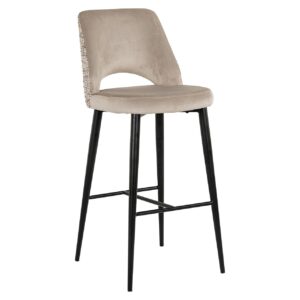 Bar stool Tabitha trendy nature / quartz khaki fire retardan (Be Trendy 01 Nature)