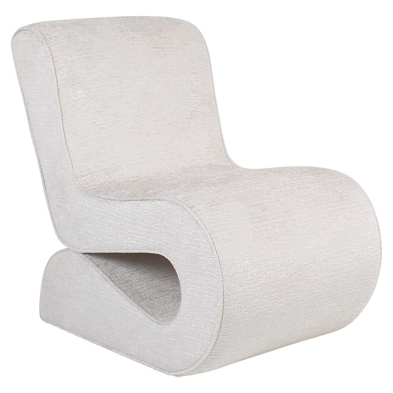 Lounge chair Frankie cream fusion (Fusion cream 02) - obrazek 2