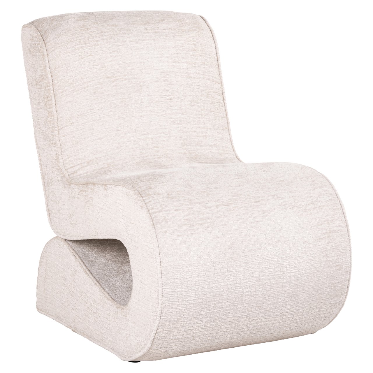 Lounge chair Frankie cream fusion (Fusion cream 02) - obrazek 4