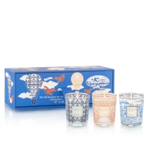 TRIO CANDLES MANHATTAN-PARIS-MYKONOS