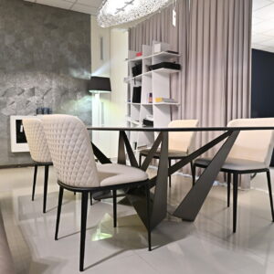 Cattelan Italia krzesło MAGDA ML Couture - WYPRZEEDAŻ ZESTAW