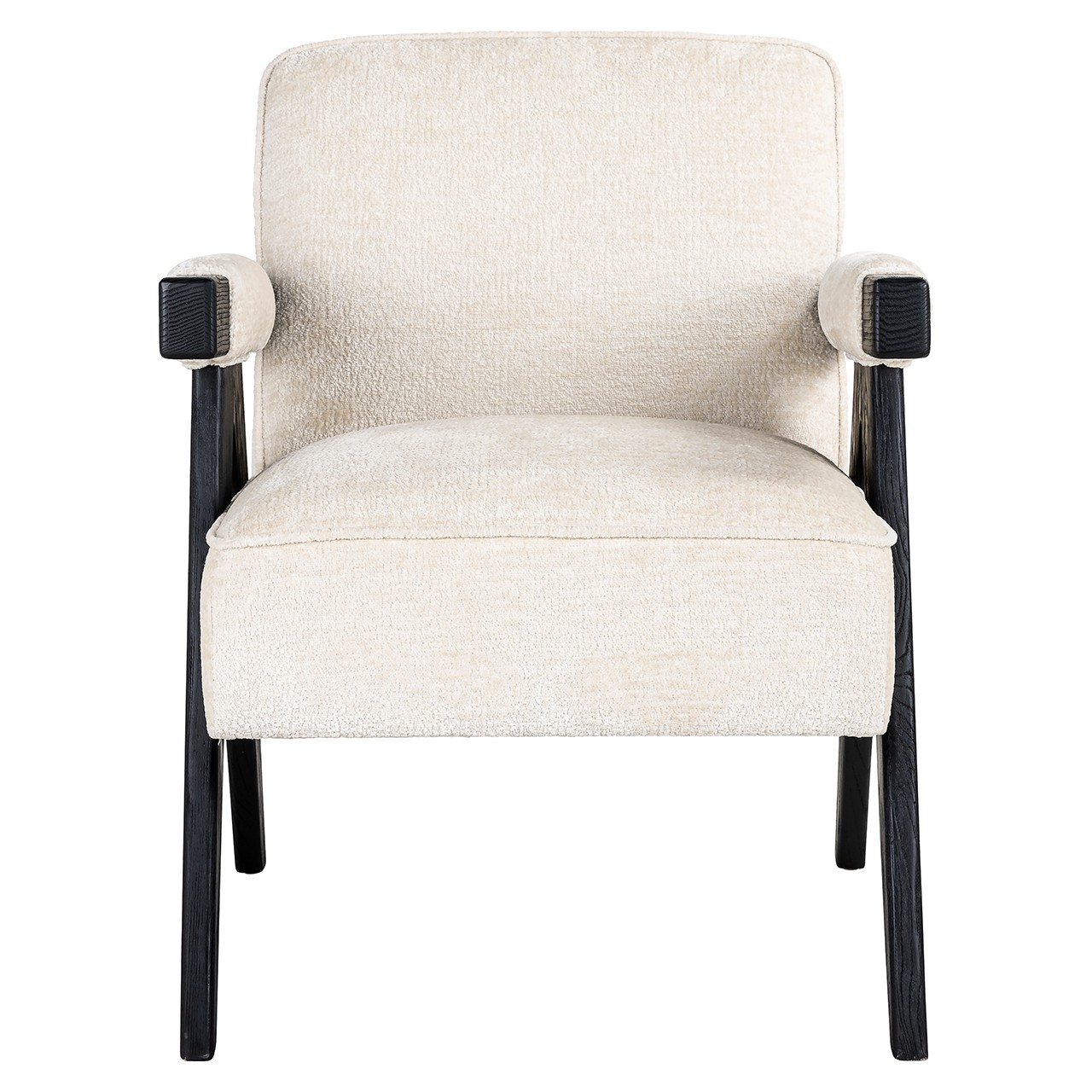 Lounge chair Cooper (Bergen 900 white chenille) - obrazek 4